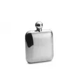 Produktbild: CHURCHILL eleganter Flachmann in Edelstahl 150 ml