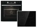 Produktbild: Gorenje Black Set 4 (BCX6737E05BG + ECD634X) Herdset maxi AutoClean Ecoclean