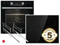 Produktbild: Herdset Gorenje Black Set 4 738927 Herd BCX6737E05BG +Kochfeld ECD634X