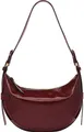 Produktbild: FOSSIL Leder Schultertasche Harwell Hobo Red Mahogany weinrot