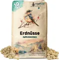 Produktbild: 10 kg Erdnusskerne Splits Vogelfutter Eichhörnchenfutter