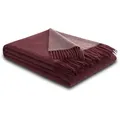 Produktbild: Biederlack Kuscheldecke Cashmere 150 x 200 cm Mischgewebe Rot Bordeaux