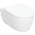 Produktbild: Geberit iCon Set Wand-Tiefspül-WC 501664001 36x53cm, geschlossene Form, rimfree, mit WC-Sitz, weiß