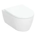 Produktbild: Geberit Wand-WC, Tiefspüler iCon 36x53cm, geschl. F., rimfr., m Sitz, we.