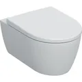Produktbild: Icon Set Wand-wc Mit Wc-sitz, Spülrandlos, Tiefspüler, - Geberit
