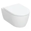 Produktbild: Geberit iCon Set Wand-WC Tiefspüler, geschlossene Form, Rimfree, mit WC-Sitz