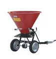 Produktbild: Streuwagen STW 100, 105 l, Feuerrot Streubreite 6m Sand/Salz Gabelstapler