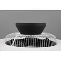 Produktbild: Trio R62672132 LED-Deckenleuchte mit Ventilator Halmstad 1x40w | 3000lm | 3000 - 6500K - separate Switches, Fernbedienung, dimmbar, 3 Geschwindigkeiten, Timer, Nachtmodus, schwarz