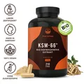 Produktbild: Bio Ashwagandha Extrakt (KSM-66®) , 210 Kapseln, TRUE NATURE®