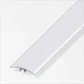 Produktbild: alfer Übergangsprofil 1 m, 46 mm Aluminium eloxiert silber  Übergangsprofil