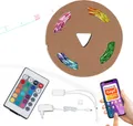 Produktbild: LED Band Smart WiFi 5 Meter RGB selbstklebend kürzbar weiß Kunststoff Briloner
