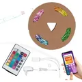 Produktbild: Briloner - Led Band Smart Wifi 5 Meter Rgb Selbstklebend Kürzbar Weiß Kunststoff