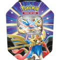 Produktbild: Pokémon-Sammelkartenspiel: Tin-Box Schlagkräftige Legenden: Zacian-ex
