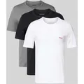 Produktbild: HUGO Regular Fit T-Shirt Set im 3er-Pack in Mittelgrau, Größe L