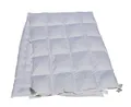 Produktbild: Betten Hofmann 4-Jahreszeitenbett Betten Hofmann Combi Vierjahreszeiten Daunenbett 135x200 100% Daunen, Füllung: 100% Daunen, Bezug: 100% Baumwolle, knöpfbare Ganzjahresdecke, hergestellt in Deutschland