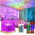 Produktbild: LED Sternenhimmel Projektor, Aurora Lampe - 16 Colors 30 Beleuchtungsmodi Pol...