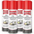 Produktbild: 4x Ballistol PTFE Spray Trockenschmierung Feststoffschmierung dauerhaft 200ml