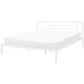 Produktbild: Beliani Metallbett, Weiß, Metall, 180x200 cm, Schlafzimmer, Betten, Metallbetten