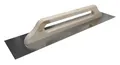 Produktbild: Schweizer Glättkelle 580x130mm DEWEPRO Traufel Glättekelle Edelstahl Glattkelle