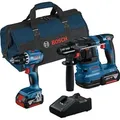 Produktbild: Combo Kit 2-tlg. Kit 18V: GSR 18V-45 + GBH 18V-22 + 2 x 4.0Ah + GAL 18V-40 (C)
