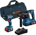 Produktbild: BOSCH Professional 18V Akku Bohrhammer Set