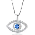 Produktbild: Böses Auge Halskette Auge Halskette Pave Cubic Zirkon Glück Amulett Halskette...