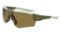 Produktbild: Nike Sonnenbrille NIKE CLOAK DUO E EV24037  223 grün Braun Herren