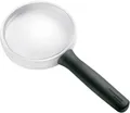Produktbild: Eschenbach 266885 Handlupe Vergrößerungsfaktor: 2.4 x Linsengröße: (Ø) 85mm Schwarz