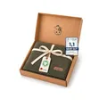 Produktbild: Minky Mooh® - Babydecke aus 100% Bio Baumwolle (Öko-Tex 100) Gr. 94x72cm grün - Baby & Kuscheldecke Geschenk für Neugeborene zur Geburt Erstausstattung - Pucktuch & Baumwolldecke Mädchen & Jungen