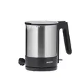 Produktbild: SEVERIN Wasserkocher, kompakt und leistungsstark, 2.200 W, Kunststoff, Edelstahl-gebürstet-schwarz, 1,7 L, WK 3409