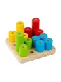 Produktbild: Bigjigs Wooden Wobbly Peg Board 17 pcs.