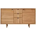 Produktbild: Tikamoon Waschtischunterschrank, Natur, Holz, 145x80x50 cm, Badezimmer, Badezimmerschränke, Waschbeckenunterschränke