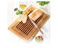 Produktbild: Kesper Brotschneidebrett Brot-Schneidebrett mit abnehmbarem Schneiderost aus Akazienholz, Akazienholz, (1-St)