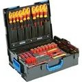 Produktbild: VDE Werkzeugsortiment Hybrid, 53-teilig, Werkzeug-Set rot/gelb, in L-BOXX 136