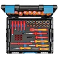 Produktbild: Werkzeugsortiment 53-tlg.in L-BOXX f.Elektriker GEDORE Werkzeugkoffer Werkzeug