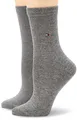 Produktbild: Tommy Hilfiger Damen Classic Socken, Grau, 39-42 EU