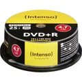 Produktbild: Intenso 4811154 DVD+R Rohling 4.7 GB 25 St. Spindel Bedruckbar