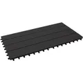 Produktbild: KARAT WPC Klickfliese Royal Wetterbeständige Terrassenfliese Anthrazit 30 x 60 cm