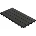 Produktbild: Floordirekt - Klickfliesen Wpc-terrassendielen Royal Anthrazit 60 X 30 Cm