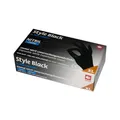 Produktbild: AMPri STYLE BLACK Nitrilhandschuhe schwarz puderfrei Gr. XXL