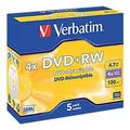Produktbild: 5x Verbatim DVD+RW 4.7GB