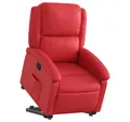 Produktbild: vidaXL Sessel Relaxsessel mit Aufstehhilfe Rot Kunstleder (1-St)