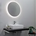 Produktbild: Runder Hintergrundbeleuchteter Spiegel mit LED-Licht Durchmesser 70 cm