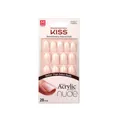 Produktbild: Salon Acryl Nude Französische Nägel Beige 28 Stück 1er Pack