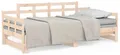Produktbild: vidaXL Tagesbett Ausziehbar Massivholz Kiefer 2x(80x200) cm