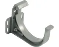 Produktbild: Marley Rinnenhalter Kunststoff verstellbar halbrund Fenstergrau RAL 7040 NW 75 m
