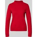 Produktbild: Betty Barclay Strickpullover aus Viskose-Mix mit Stehkragen in Rot, Größe 46