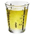 Produktbild: GEFU Messbecher Messi 40 ml Glas Silber S (Small)