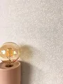 Produktbild: Newroom Tapete Beige Vliestapete Zweige - Vintage Floral Weiß Blätter Blumentapete Romantisch Blättermuster Zweige inkl. Tapezier-Ratgeber