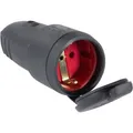 Produktbild: AS Schwabe 60415 Schutzkontaktkupplung Gummi  230 V Schwarz IP44